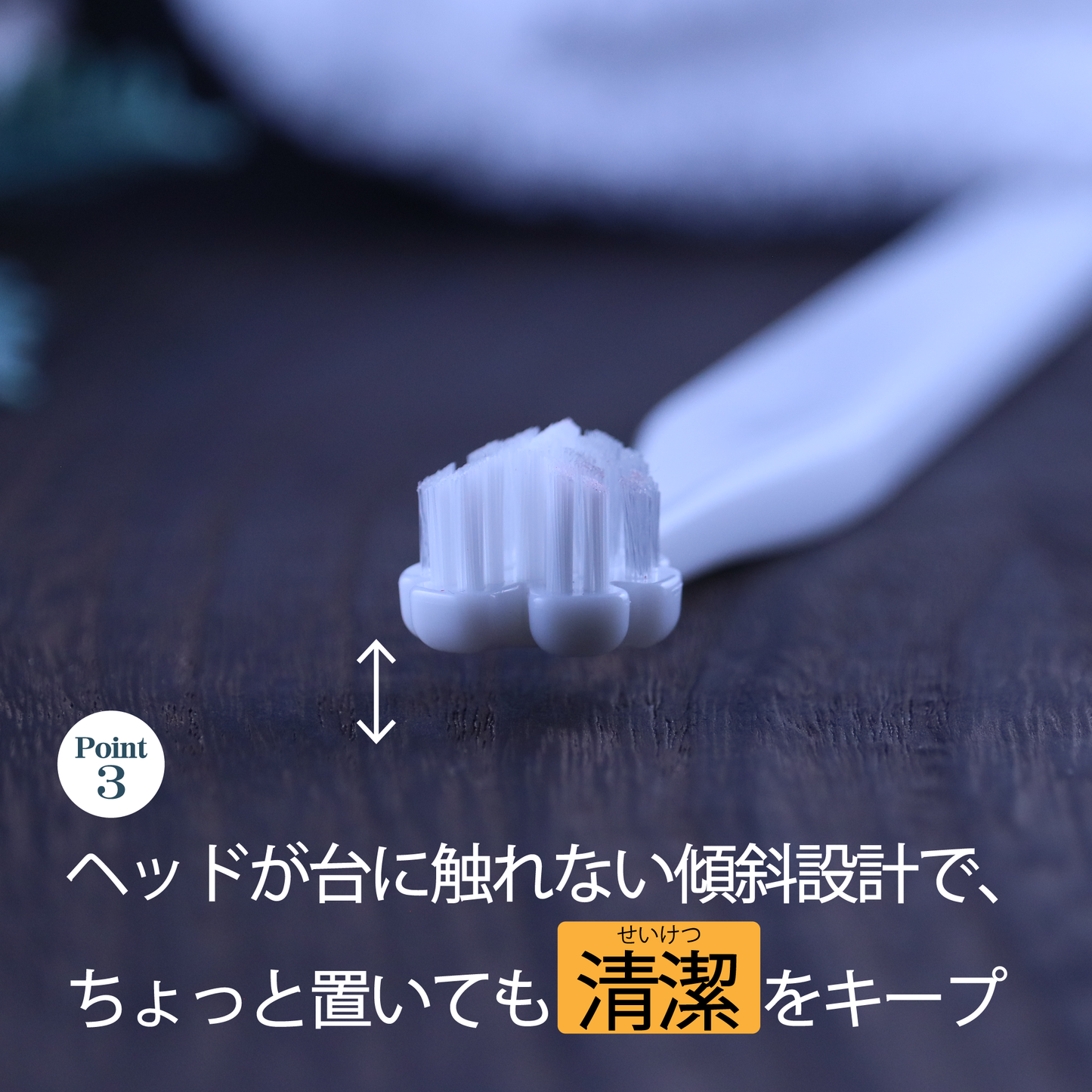 Tate.縦磨き歯ブラシ　レギュラー3本＆ミニ2本　5本セットB